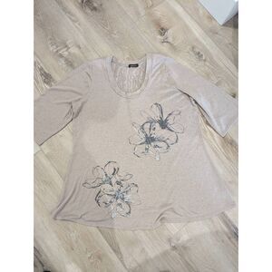 🌈5/25 Sz 2X Floral Tunic Top